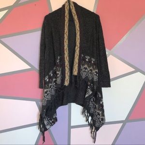 Dark Grey/ Multicolored Sweater